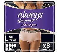 Always Discreet Boutique - Pantalones grandes (2 x 8 quilates)
