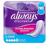 Always Discreet - Compresas para incontinencia para mujeres (10 unidades)