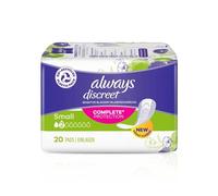Always Discreet - Compresas para incontinencia (tamaño pequeño, 20 unidades)