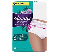 Always Discreet Plus Culottes Pour Fuites Urinaires - M x18