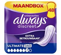 Always Discreet Ultimate Day 48 - Almohadillas extra seguras y discretas para mujer
