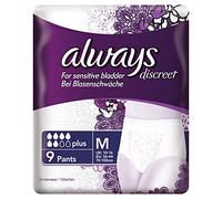 Always Discreta ropa interior sensible para la vejiga más pantalones medianos 9