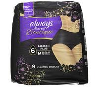Always Discreto Encanto De Incontinencia Pantalones Negro 410 g