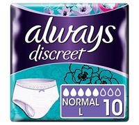 Always Discretos Pantalones Para Incontinencia Normal L 440 g