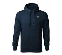 Always HP Magical Triangle After All This Time White Navy Embroidered Logo Original Hoodie Sweatshirt Premium Class Men Size M