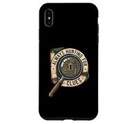 Always Hunting For Clues Escape Room Mystery Carcasa para iPhone XS MAX