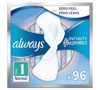 Always Infinity - Toallas sanitarias normales con alas, 0,2 kg