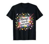 Always Keep An Open Mind Practical Advice Thinking - Camiseta