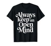 Always Keep An Open Mind Practical Advice Thinking |- Camiseta