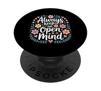 Always Keep An Open Mind Practical Advice Thinking - PopSockets PopGrip Adhesivo