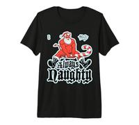 Always Naughty : Astra Zero Xmas Santa Devil Camiseta Premium