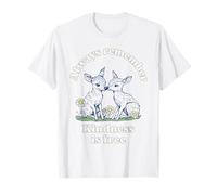 Always Remember Kindness Is Free (Declaración y lindo gráfico) Camiseta