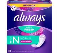 always Salvaslips Fresh&Protect Normal Fresh BigPack 56