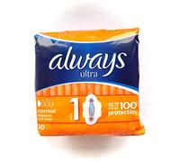 Always Ultra Largo (Tamaño 2) De La Servilleta Sanitaria Con Las Alas 50 g