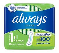 Always Ultra Normal (Tamaño 1) Toallas Sanitarias 60 g