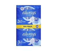 Always Ultra Sanitarias Día y Noche (S3) con Alas x20 Super absorbentes y ultrafinas, para la menstruación