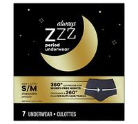 Always ZZZ - Ropa interior desechable para mujer (7 unidades, talla S/M, manta de 360 °)