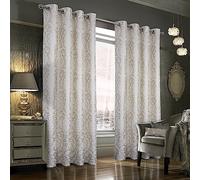 Always4u - Cortina opaca (140 x 260 cm, 100 % opacos, 2 unidades), color dorado