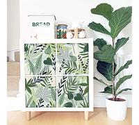 Alwayspon Calcomanías para muebles de 33 x 33 cm, 4 unidades, para estantería Ikea KE, Expedit Kallax, estanterías, almacenamiento, decoración de muebles del hogar, calcomanías para despegar y pegar