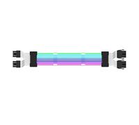 ALWIDA Cable ATX - Cable de alimentación ARGB GPU | Cable de extensión RGB direccionable | Extensión de cable RGB de luz LED | Extensión de cable alta con modos de color | Cable compatible para alto
