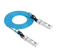 Alwong Cable de conexión directa (DAC) SFP+ 10G azul de 2 m, cable Twinax pasivo, conector SFP+ a SFP+ de 10GBASE-CU a SFP+, para Cisco SFP-H10GB-CU2M, Ubiquiti, Arista, D-Link, Mikrotik, Netgear, etc
