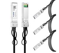 Alwong Cable Twinax de cobre de conexión directa SFP+ de 10 G, paquete de 4 | 10 Gbps, baja latencia, rentable, compatible con Cisco, Ubiquiti, Arista y más. Ideal para interruptores Unifi.