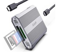 Alxum Lector de Tarjetas 10Gbps de Doble Ranura, para CFexpress Tipo B y SD4.0, USB 3.2 Gen 2, Compatible con Windows/Mac/Linux/Android