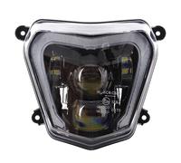 ALXYUTEK Faros de Motocicleta Luces de Niebla Compatible con Duke 690 R 690R 2012-2016 2017 2018 2019 faro delantero de motocicleta con faro DRLLED