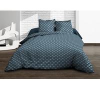 Alya - Funda nórdica de 240 x 260 cm y 2 Fundas de Almohada, algodón Puro de 57 Hilos