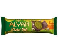 Alyan - Barrita de Chocolate con Leche Relleno de Pistachos y Kunafa Estilo Dubai, 39gr
