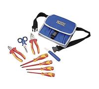 Alyco 101410 - Bolsa de nylon especial para electricistas con juego de 9 herramientas aisladas