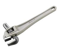 Alyco 111419 Llave Grifa de Aluminio para Tubos, Gris, 450 mm