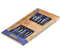 Alyco 119085 - Juego 6 destornilladores con vaso hexagonal 6,8,10,11,12 y 13 en caja de carton