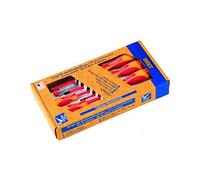 Alyco 119341-Juego 8 destornilladores aislados en caja de cartón aislados VDE en caja de cartón