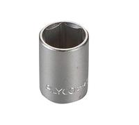 Alyco 192109 - Llave de vaso de 1/4" UNE 16507 DIN 3124 satinado mate 10 x 25 mm