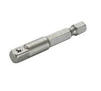 Alyco 193751 - Adaptador hexagonal 1/4" de 50 mm para vasos de 1/4"
