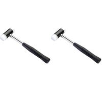 Alyco 196810 196810-Martillo metálico 600 gr con Bocas de Nylon 34 mm (Paquete de 2)