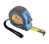 Alyco 197305 - Flexometro magnetico bimaterial proteccion antichoque y antideslizante de 16 mm x 3 m