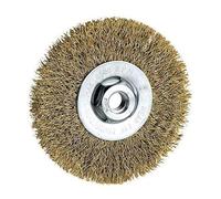 Alyco 197650 - Cepillo metalico circular ondulado 115 mm para miniamoladora