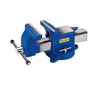 Alyco 199305 - Tornillo de banco de guia cuadrada capacidad 100 mm fuerza 3500 Kg