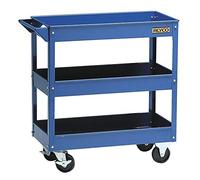 Alyco - Carro para Herramientas de Taller Azul, Carga de hasta 100 kilos. 3 Bandejas 730 x 380 x 85 mm 15 Kg - 192725