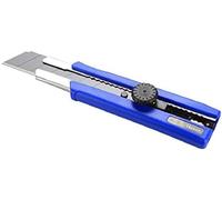 Alyco - Cúter con Cuchilla Fragmentable de 25 mm de Acero SK2H y Botón Deslizable - 186625