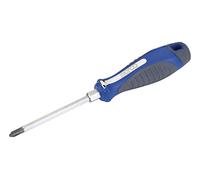 Alyco - Destornillador de Varilla Hexagonal, de Acero S2, con Punta Negra Imantada, Boca Philips PH2 x 150 mm - 119032