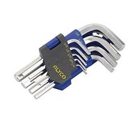 Alyco - Juego de 9 Llaves Allen Pulgadas, con Soporte de Plástico - 193071