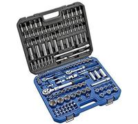 Alyco - Juego de Llaves de Vaso y Accesorios, 155 Piezas, 1/2" - 1/4" - 3/8" - 192386