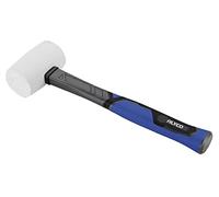 Alyco - Maza de Goma Blanca con Mango de Fibra de Vidrio, 455 gr - 196787