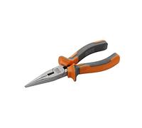 Alyco Alicates bocas semirredondas Orange (HR) DIN 5745 Cr-V 200 mm mangos bimaterial 170535