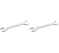 Alyco Orange (HR) - Llave fija HR DIN 3110 acero Cr-V cromado brillante 27x29 mm - 170027 (Paquete de 2)