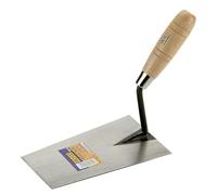 Alyco - Paleta Soldada, de tipo Norte, con Mango de Madera, 180 x 115 x 87 mm - 195700