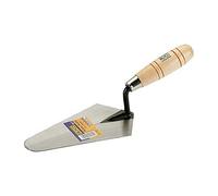 Alyco - Paleta Soldada Tipo Madrid, con Mango de Madera, 178 x 98 mm - 195710